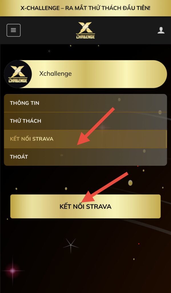 HƯỚNG DẪN ĐĂNG NHẬP X-CHALLENGE, KẾT NỐI STRAVA VÀ ĐĂNG KÝ THỬ THÁCH