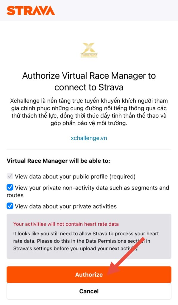 HƯỚNG DẪN ĐĂNG NHẬP X-CHALLENGE, KẾT NỐI STRAVA VÀ ĐĂNG KÝ THỬ THÁCH