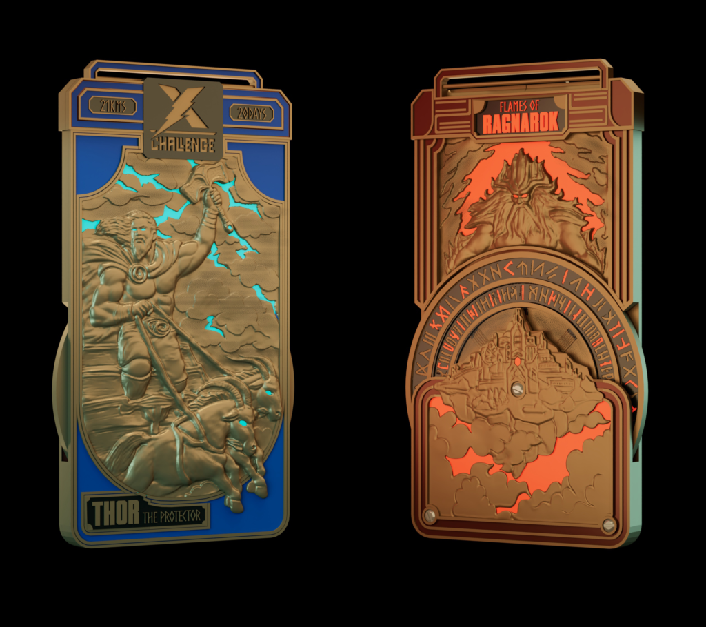 Virtual Race Layout THOR